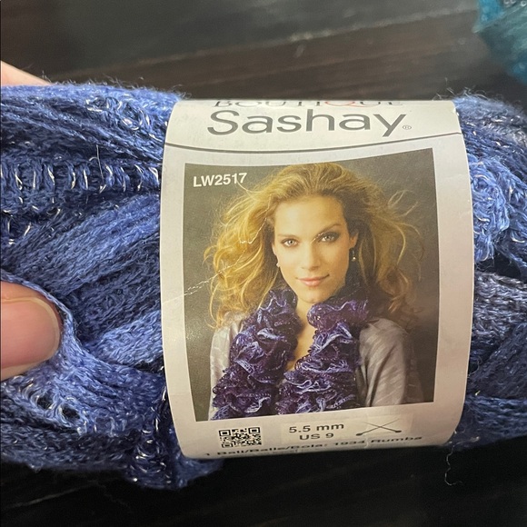 Caron Yarn Collection - Teal and Lavender - Picture 7 of 9